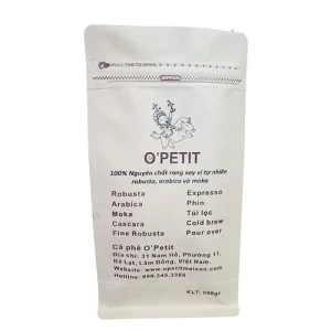 arabica cầu đất rang mộc O'Petit