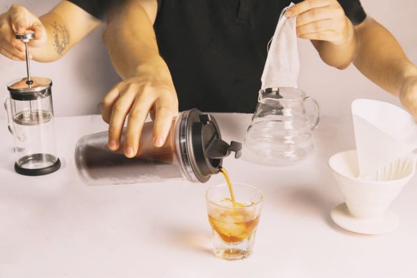 Quy trình sản xuất cà phê ủ lạnh cold brew