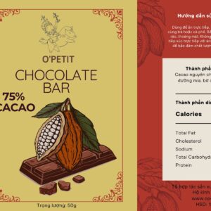 Sô cô la 75% cacao