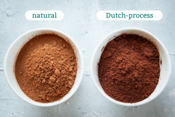 Bột cacao nguyên chất và Bột cacao thương mại